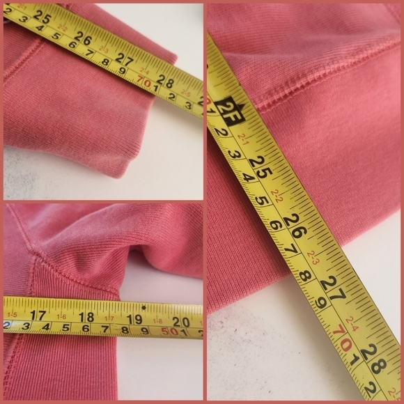 Champion Reverse Weave Salmon Pink Notre Dame Pullover Size Medium vintage - Picture 12 of 16